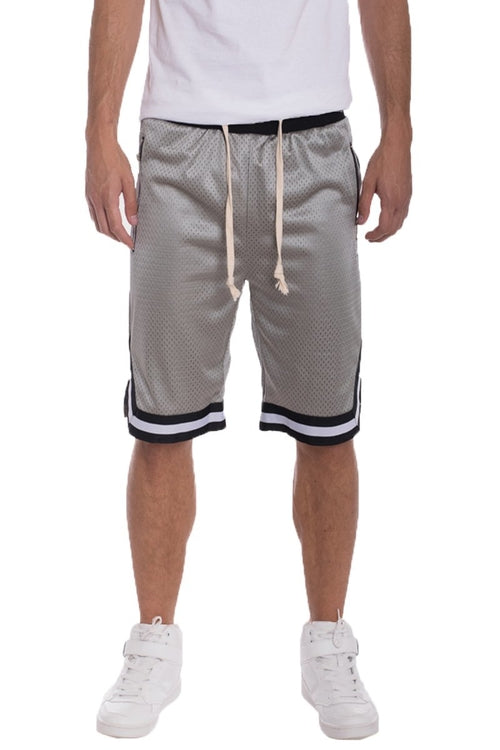 Men’s Striped Basketball Active Shorts