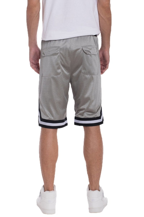 Men’s Striped Basketball Active Shorts