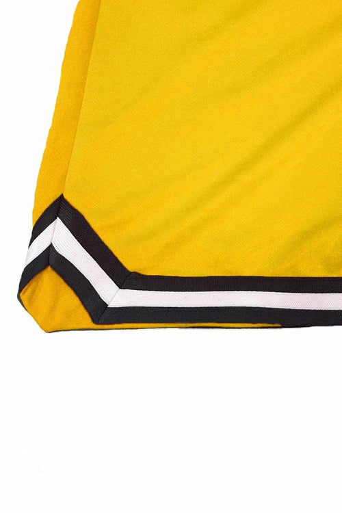 Mens Striped Basketball Active Shorts